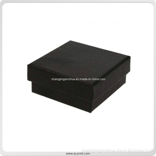 Black High Quality Paper Package Rigid Gift Box